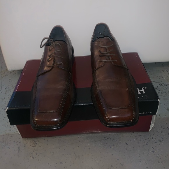 RUSH Dress Shoes Brown - Picture 1 of 5